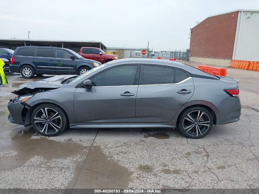 2022 Nissan Sentra Sr Xtronic Cvt VIN: 3N1AB8DVXNY314810 Lot: 40250193