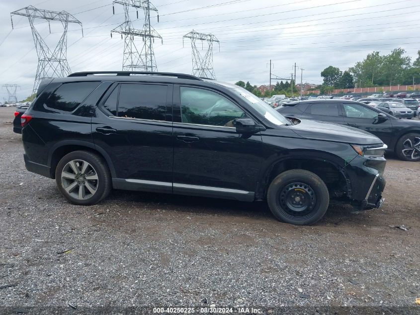 2023 Honda Pilot Awd Elite VIN: 5FNYG1H89PB009516 Lot: 40250225