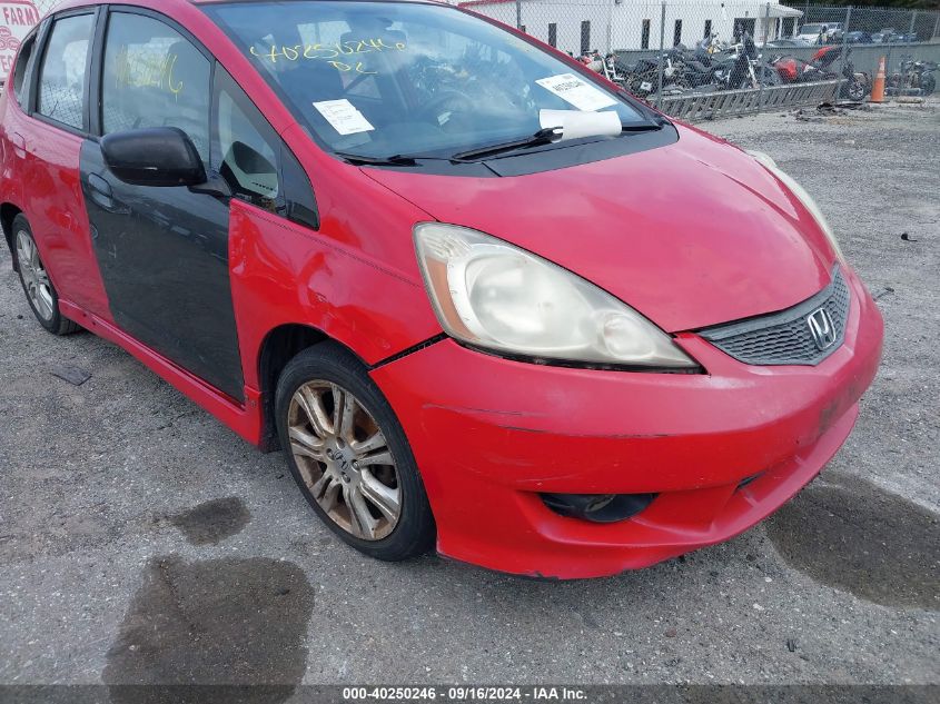 2011 Honda Fit Sport VIN: JHMGE8H56BC003595 Lot: 40250246