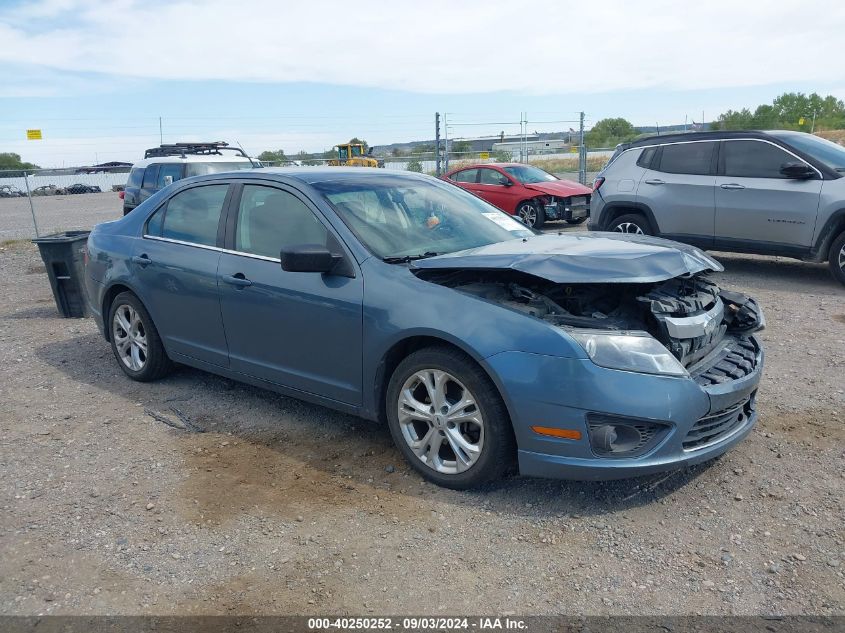 2012 Ford Fusion Se VIN: 3FAHP0HA3CR285461 Lot: 40250252