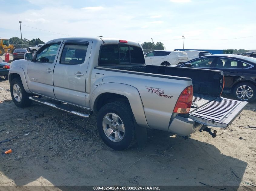 2007 Toyota Tacoma Prerunner V6 VIN: 3TMJU62N37M042691 Lot: 40250264