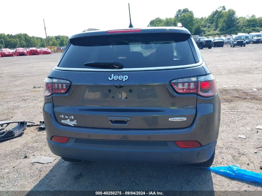 2018 Jeep Compass Latitude 4X4 VIN: 3C4NJDBB9JT175019 Lot: 40250275