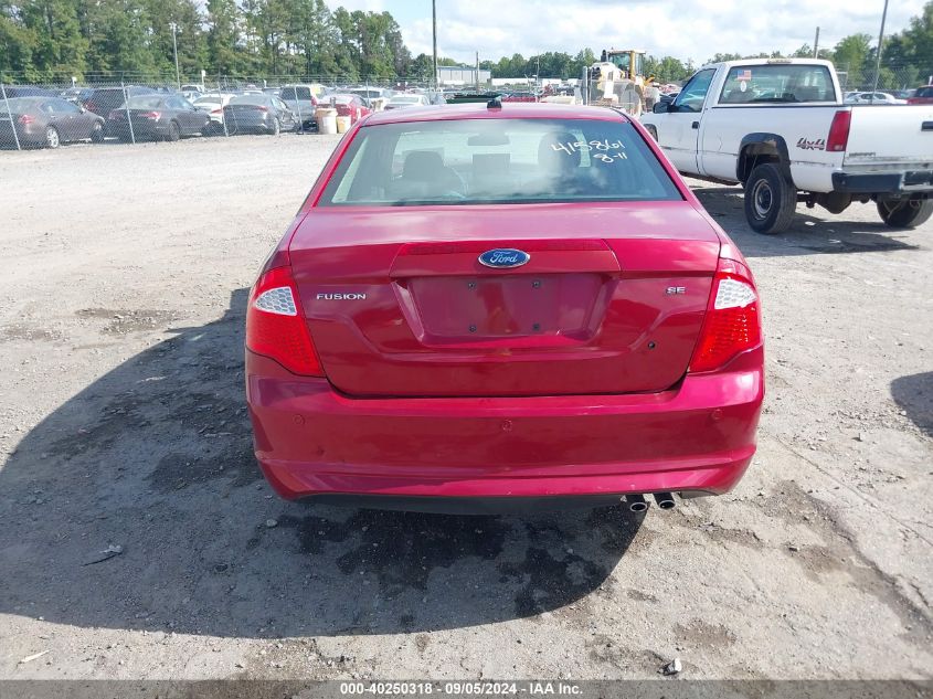 2010 Ford Fusion Se VIN: 3FAHP0HA9AR101041 Lot: 40250318