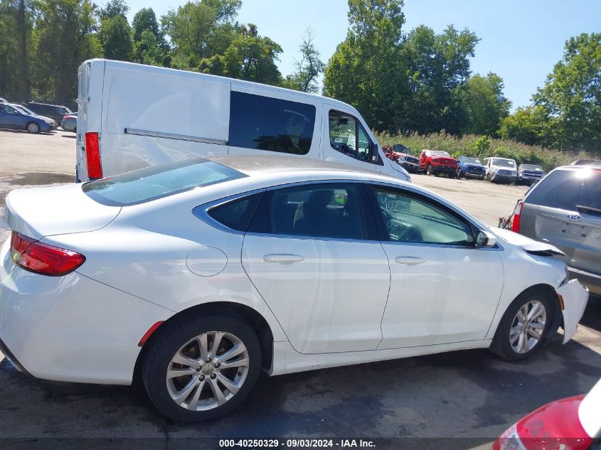 2016 Chrysler 200 Limited VIN: 1C3CCCAG6GN148527 Lot: 40250329