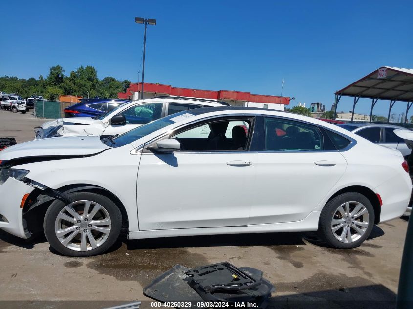 2016 Chrysler 200 Limited VIN: 1C3CCCAG6GN148527 Lot: 40250329