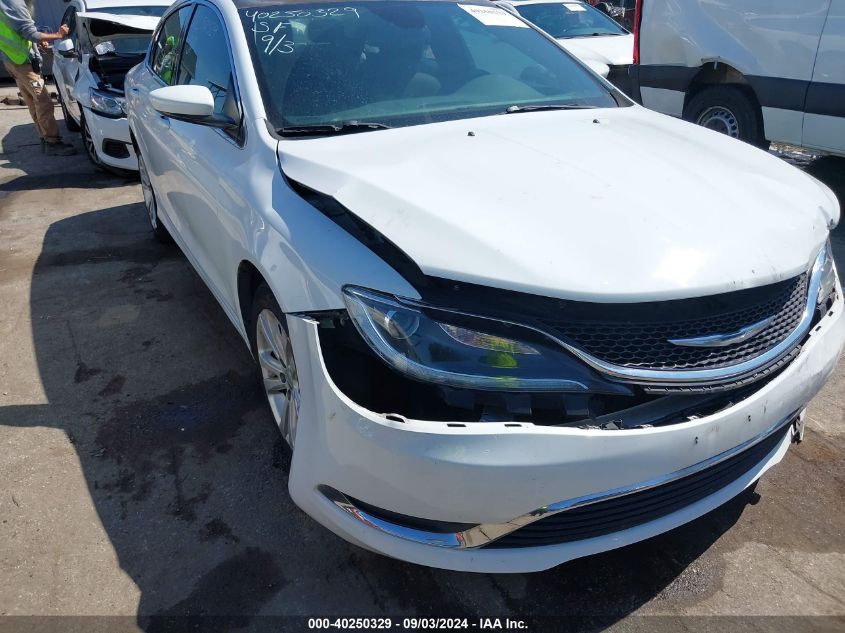 2016 Chrysler 200 Limited VIN: 1C3CCCAG6GN148527 Lot: 40250329