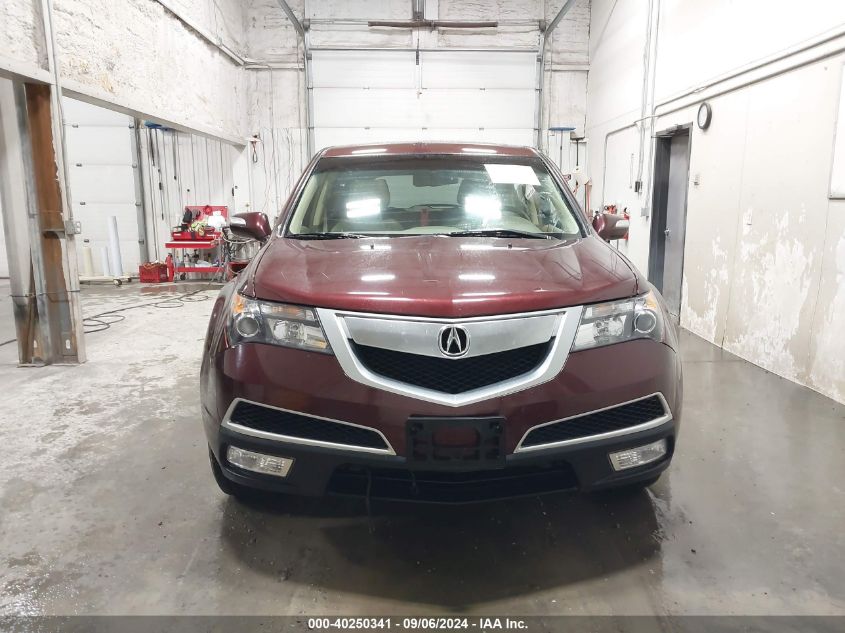 2013 Acura Mdx VIN: 2HNYD2H26DH509322 Lot: 40250341