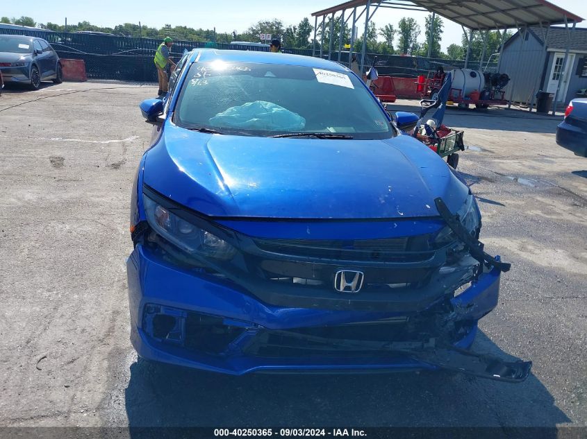 2019 Honda Civic Ex VIN: 19XFC1F39KE017740 Lot: 40250365