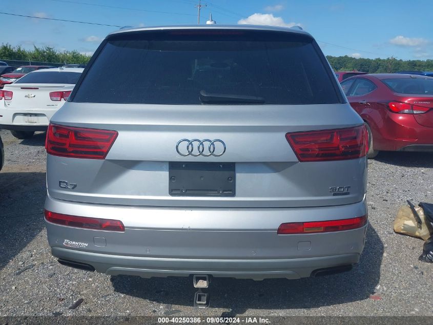 WA1LAAF73HD004580 2017 Audi Q7 Premium Plus