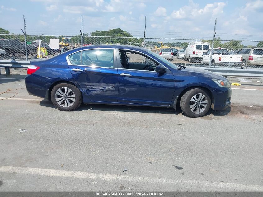 2013 Honda Accord Lx VIN: 1HGCR2F36DA248609 Lot: 40250408