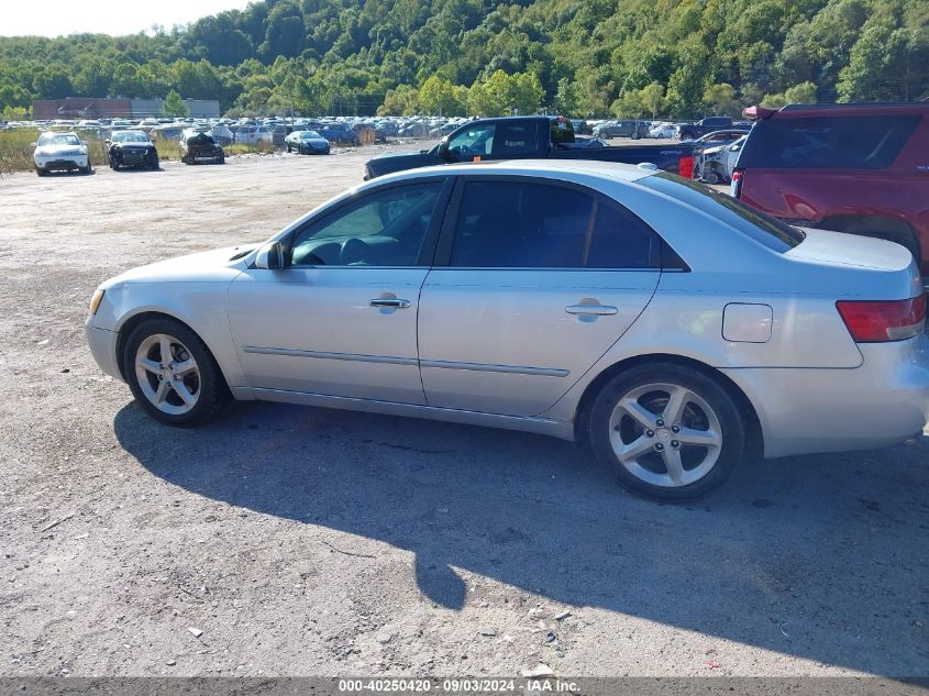 2007 Hyundai Sonata Limited/Se V6 VIN: 5NPEU46F57H272683 Lot: 40250420