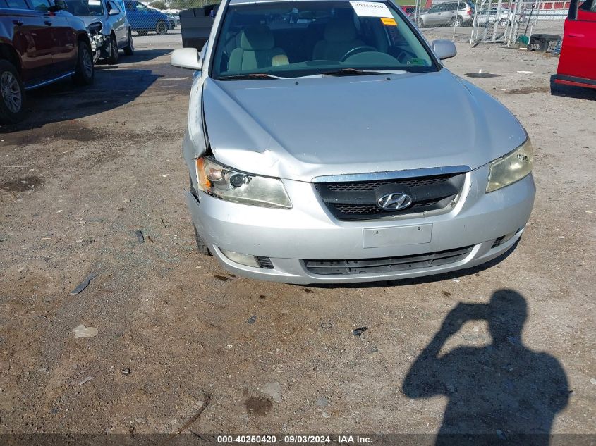 2007 Hyundai Sonata Limited/Se V6 VIN: 5NPEU46F57H272683 Lot: 40250420