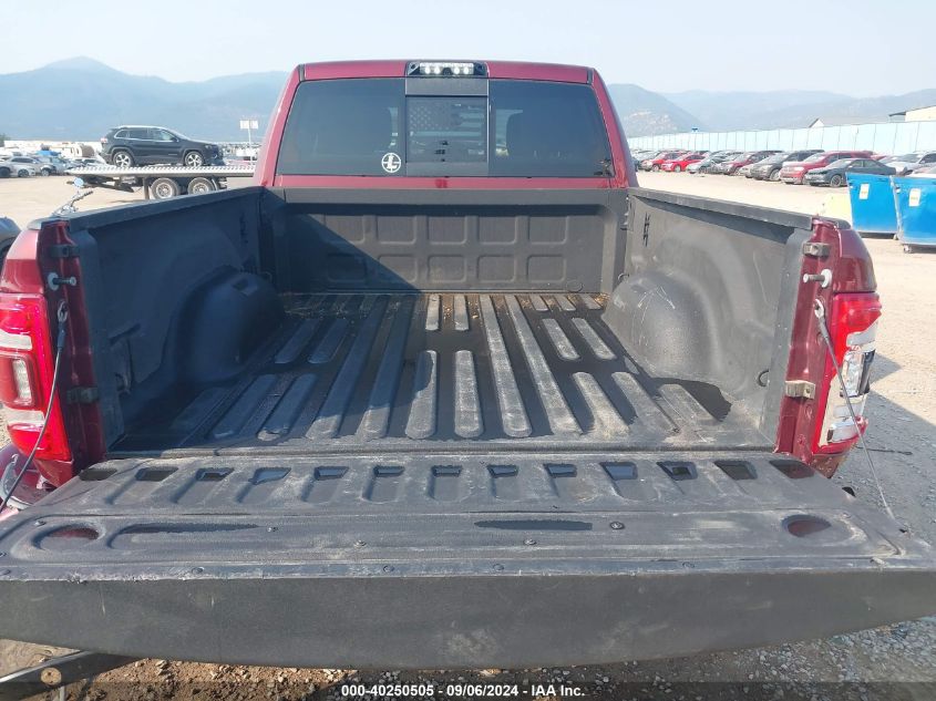 2020 Ram 2500 Big Horn 4X4 6'4 Box VIN: 3C6UR5DLXLG208144 Lot: 40250505