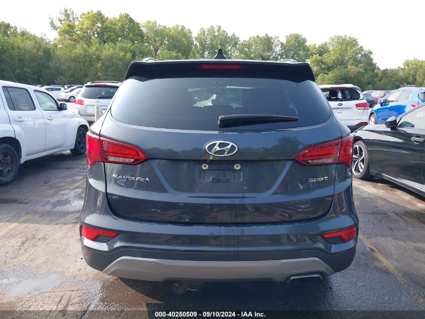 2018 Hyun Santa Fe Sport Autom 2.4L VIN: 5XYZU3LB8JG509971 Lot: 40250509