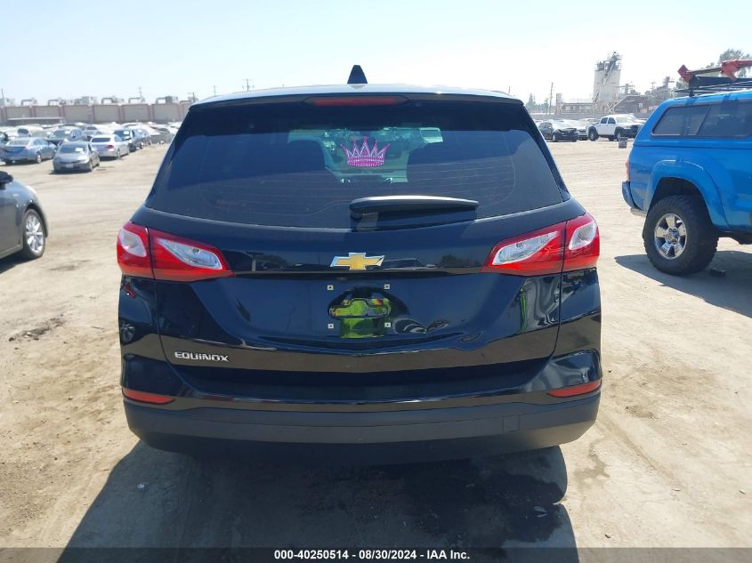 2019 Chevrolet Equinox Ls VIN: 2GNAXHEV8K6139605 Lot: 40250514