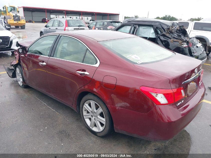 2007 Lexus Es 350 VIN: JTHBJ46G672103082 Lot: 40250519