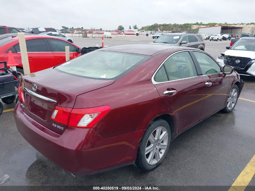 2007 Lexus Es 350 VIN: JTHBJ46G672103082 Lot: 40250519