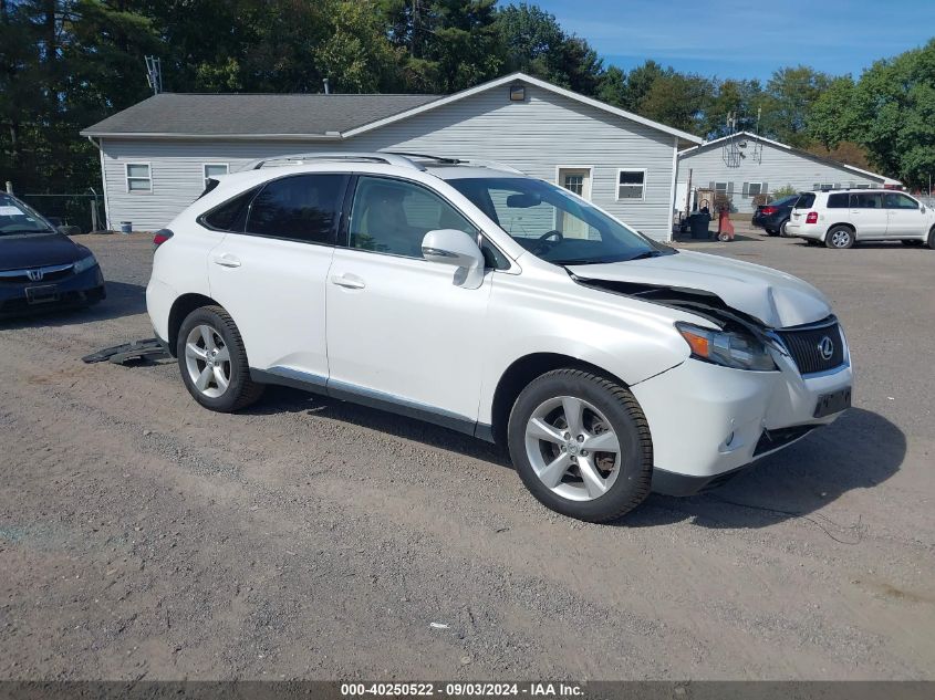 2010 Lexus Rx 350 VIN: 2T2BK1BA9AC075765 Lot: 40250522