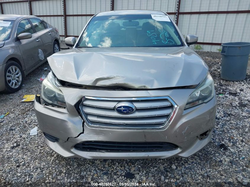 2015 Subaru Legacy 2.5I Premium VIN: 4S3BNBC67F3014989 Lot: 40250527