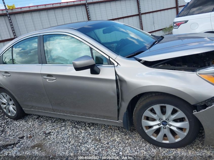 2015 Subaru Legacy 2.5I Premium VIN: 4S3BNBC67F3014989 Lot: 40250527