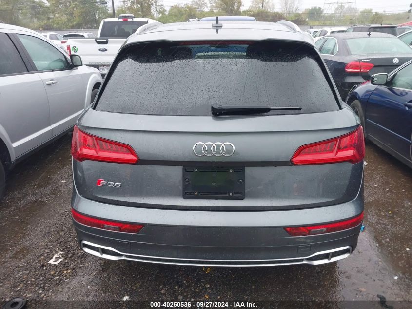 2018 Audi Sq5 Prestige VIN: WA1C4BFY3J2221022 Lot: 40250536