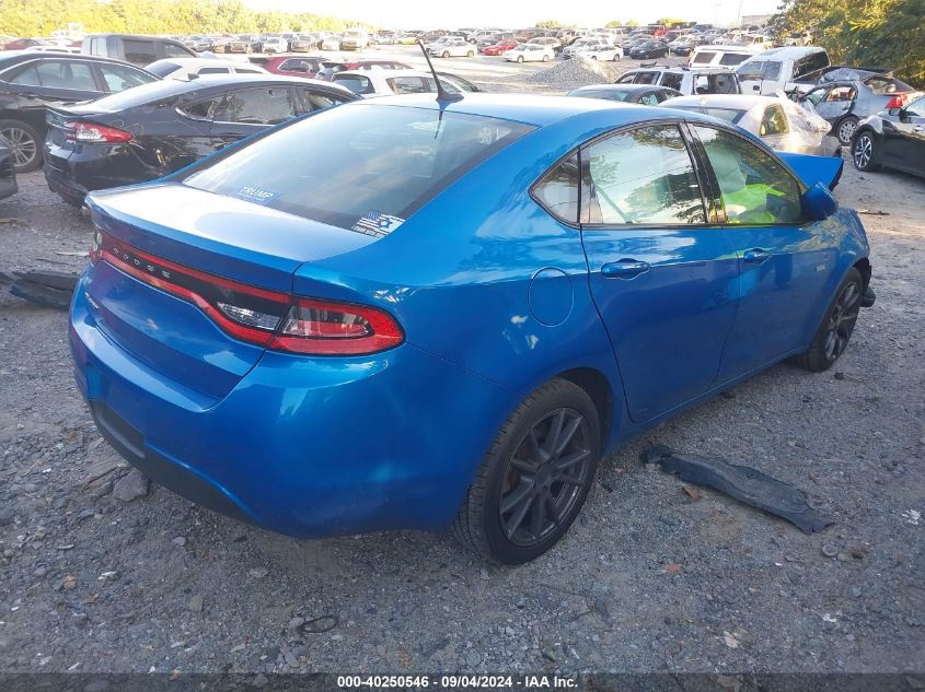 2016 Dodge Dart Se VIN: 1C3CDFAA6GD541024 Lot: 40250546