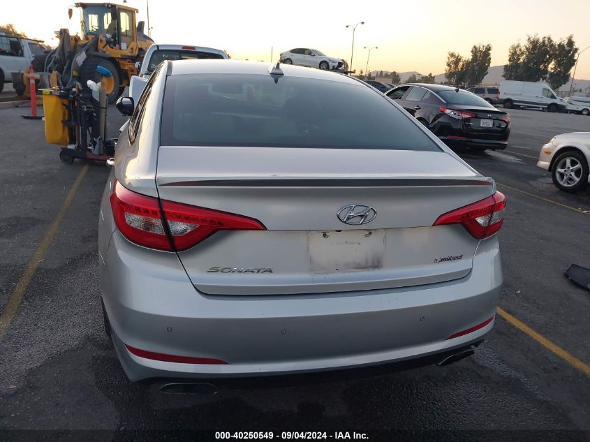 2017 Hyundai Sonata Sport/Limited VIN: 5NPE34AFXHH501693 Lot: 40250549