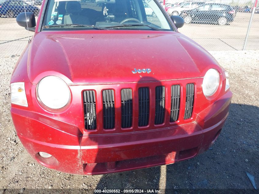 2007 Jeep Compass VIN: 1J8FF47W27D260972 Lot: 40250552