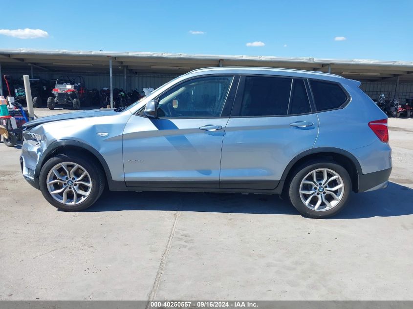 2013 BMW X3 xDrive35I VIN: 5UXWX7C51DL983134 Lot: 40250557