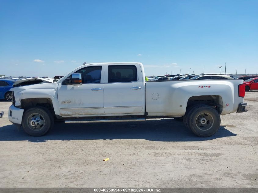 2016 Chevrolet Silverado 3500Hd High Country VIN: 1GC4K1E88GF284520 Lot: 40250594