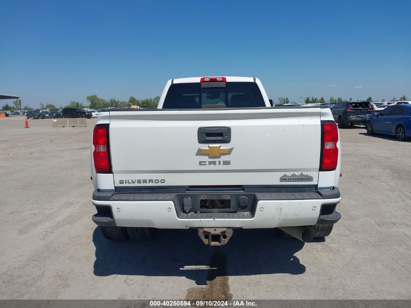 2016 Chevrolet Silverado 3500Hd High Country VIN: 1GC4K1E88GF284520 Lot: 40250594