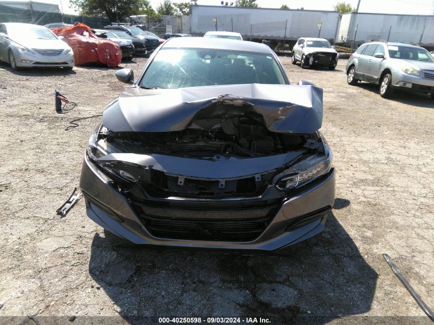 2018 Honda Accord Lx VIN: 1HGCV1F12JA100618 Lot: 40250598