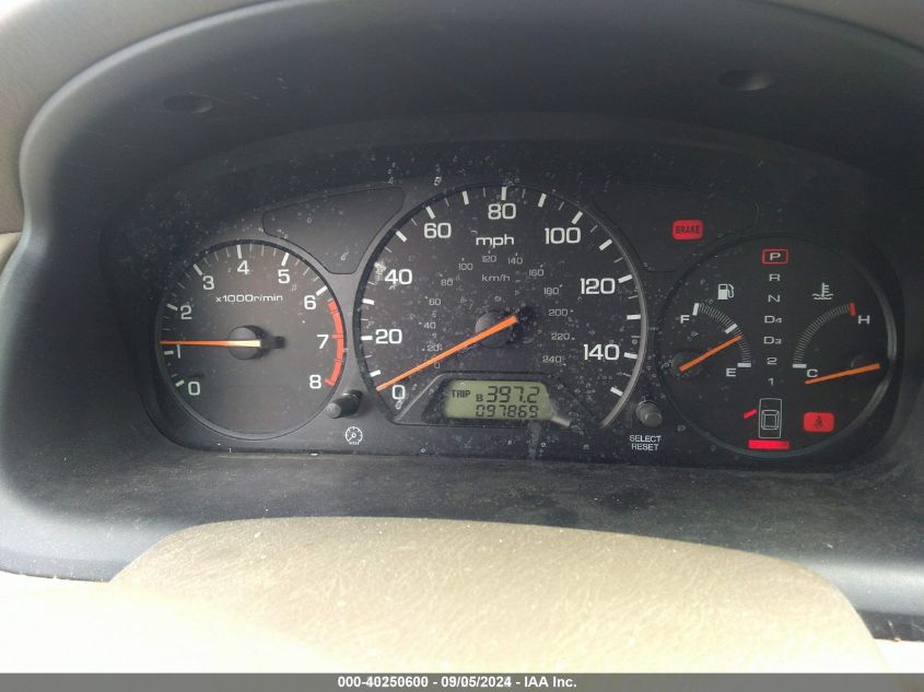 2000 Honda Accord 2.3 Se VIN: JHMCG6695YC021145 Lot: 40250600