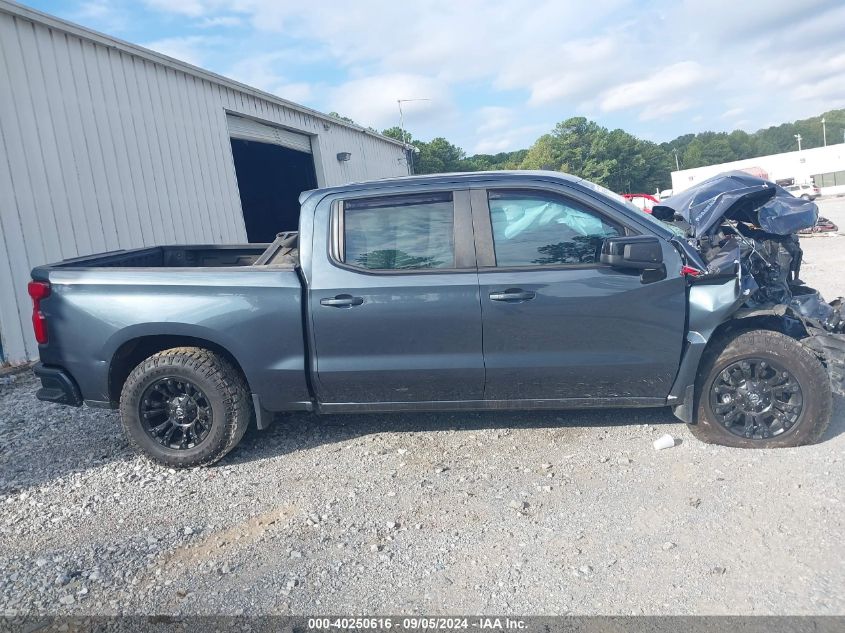 2021 Chevrolet Silverado K1500 Rst VIN: 3GCUYEETXMG111859 Lot: 40250616