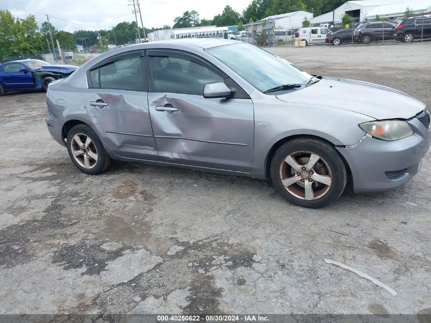 2005 Mazda Mazda3 I VIN: JM1BK32F051312374 Lot: 40250622