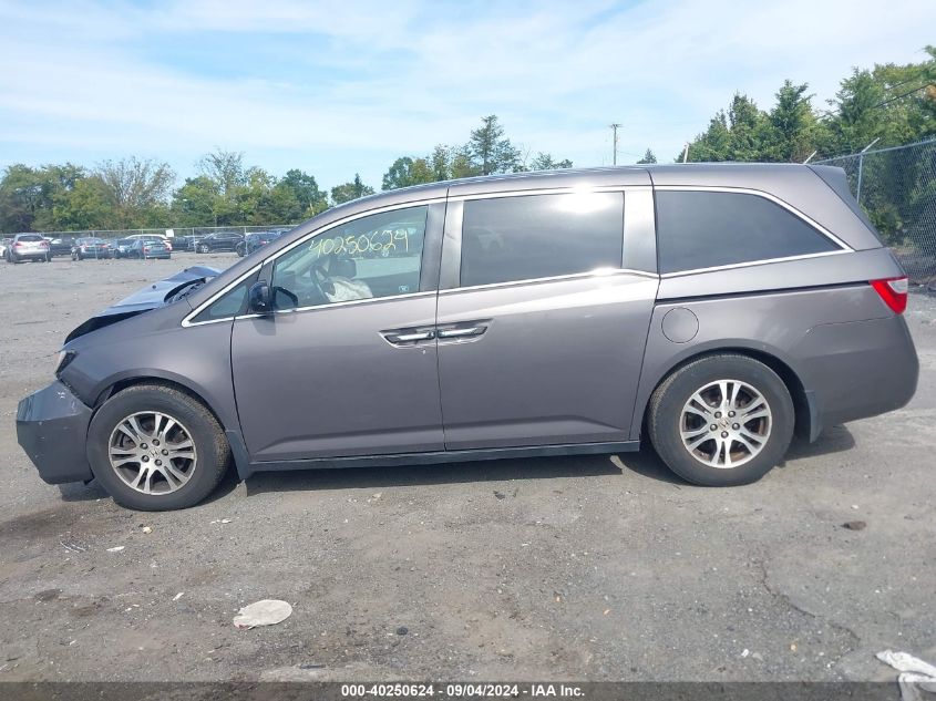 2012 Honda Odyssey Ex-L VIN: 5FNRL5H66CB016116 Lot: 40250624