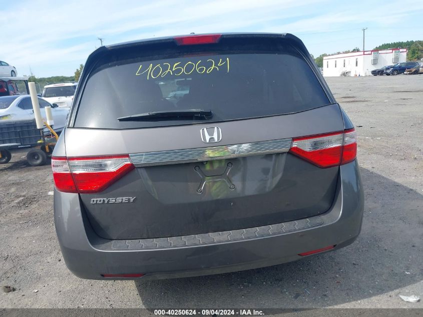 2012 Honda Odyssey Ex-L VIN: 5FNRL5H66CB016116 Lot: 40250624