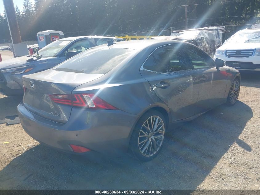 2014 Lexus Is 250 VIN: JTHBF1D23E5033995 Lot: 40250634