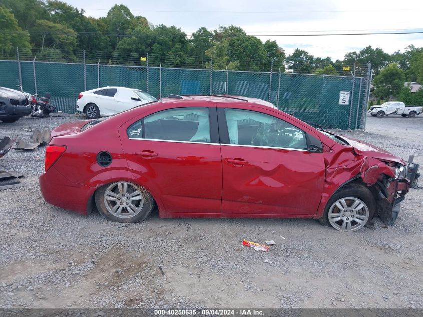 2015 Chevrolet Sonic Lt Auto VIN: 1G1JC5SH2F4152223 Lot: 40250635