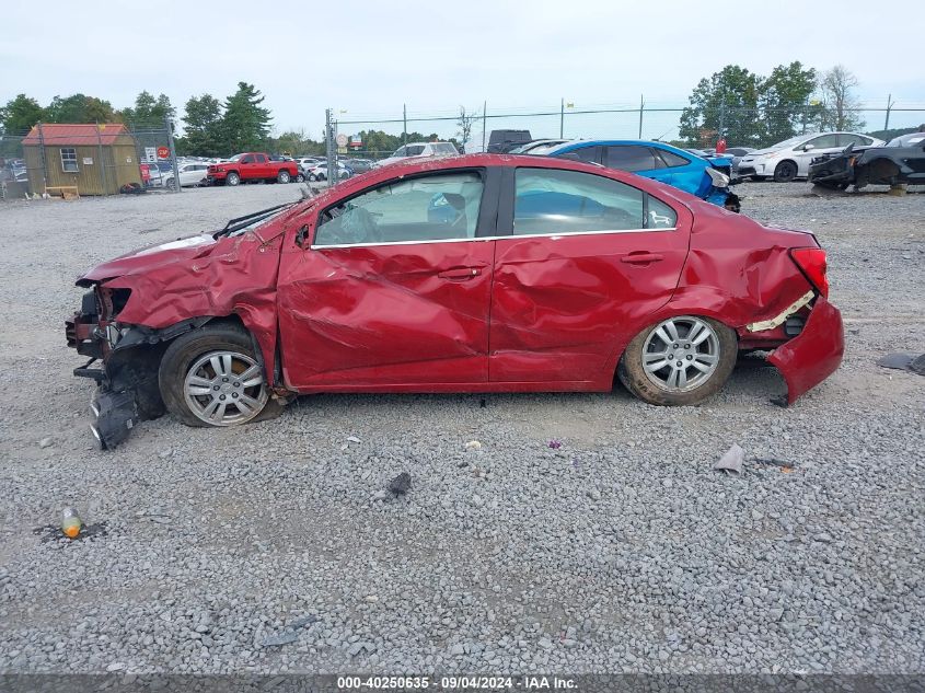 2015 Chevrolet Sonic Lt Auto VIN: 1G1JC5SH2F4152223 Lot: 40250635