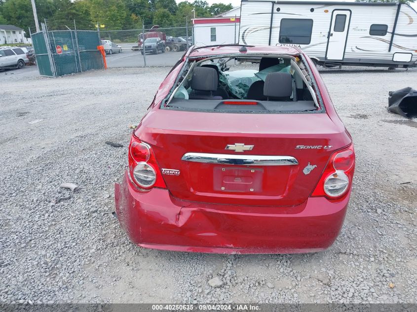 2015 Chevrolet Sonic Lt Auto VIN: 1G1JC5SH2F4152223 Lot: 40250635