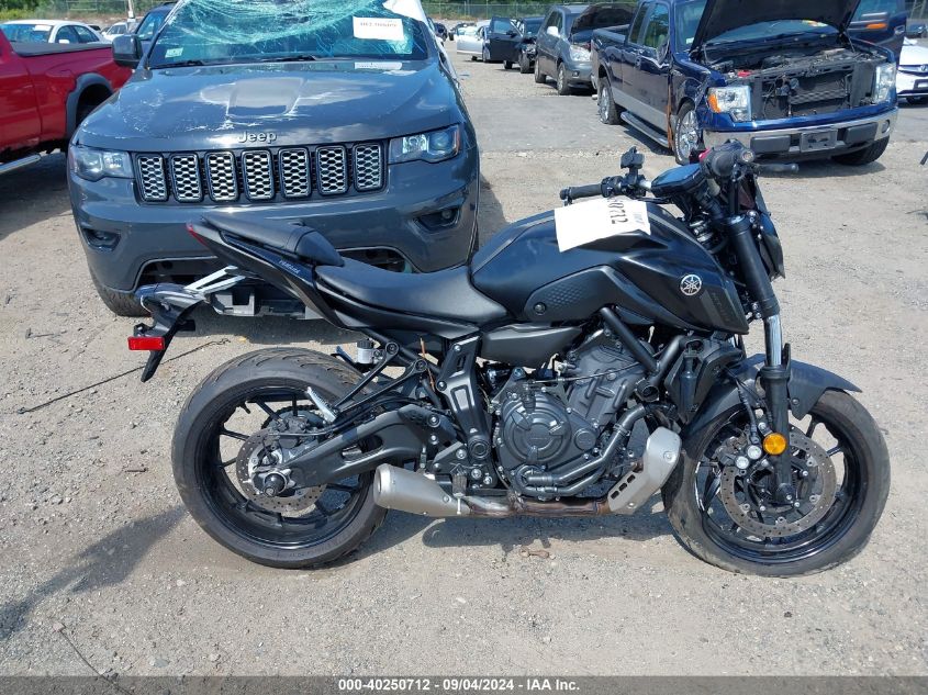 2022 Yamaha Mt07 VIN: JYARM32EXNA003894 Lot: 40250712