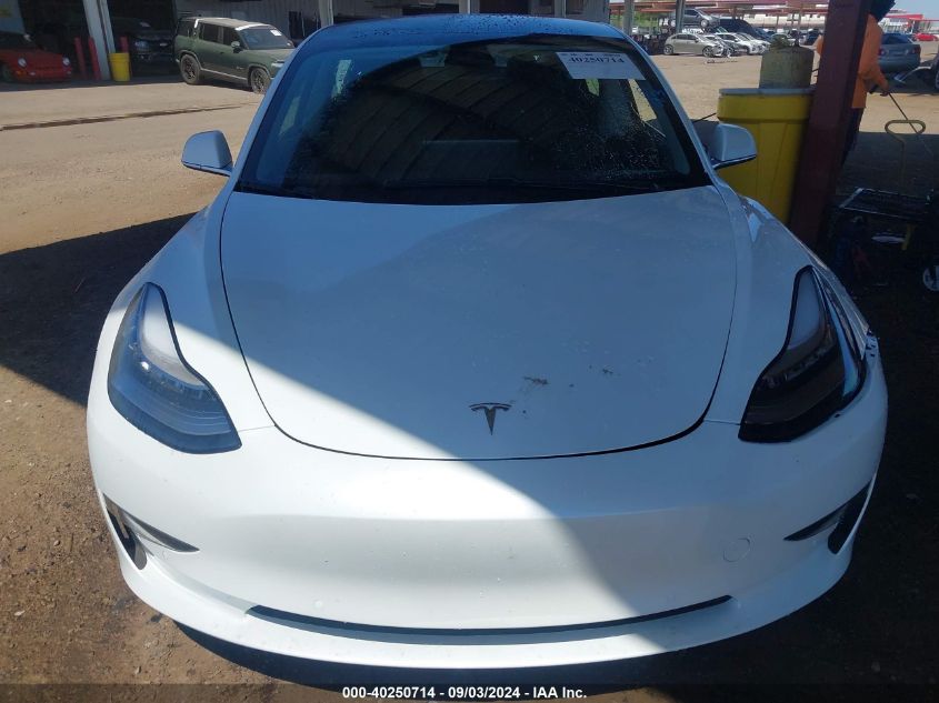 2020 Tesla Model 3 Standard Range Plus Rear-Wheel Drive/Standard Range Rear-Wheel Drive VIN: 5YJ3E1EA8LF740326 Lot: 40250714