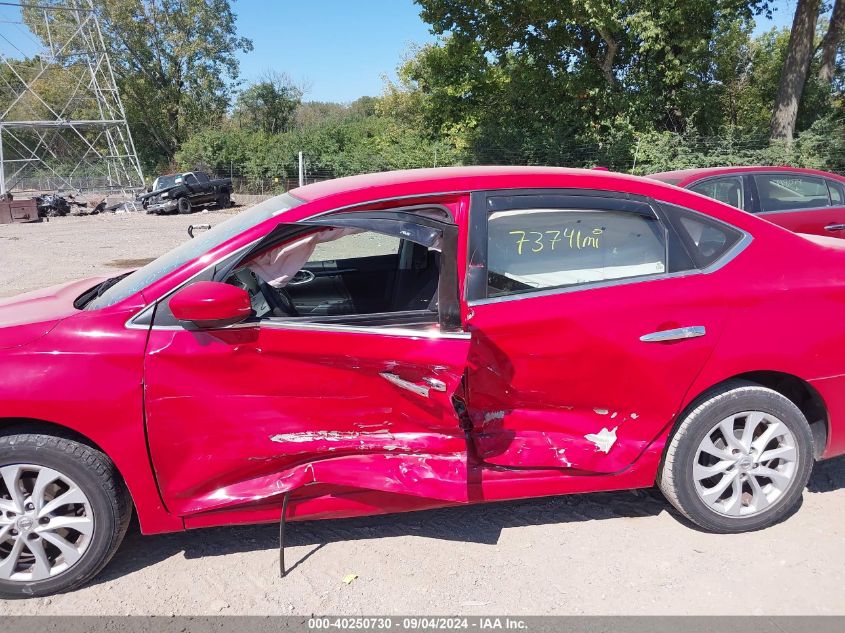 2019 Nissan Sentra S/Sv/Sr/Sl VIN: 3N1AB7AP7KL610425 Lot: 40250730