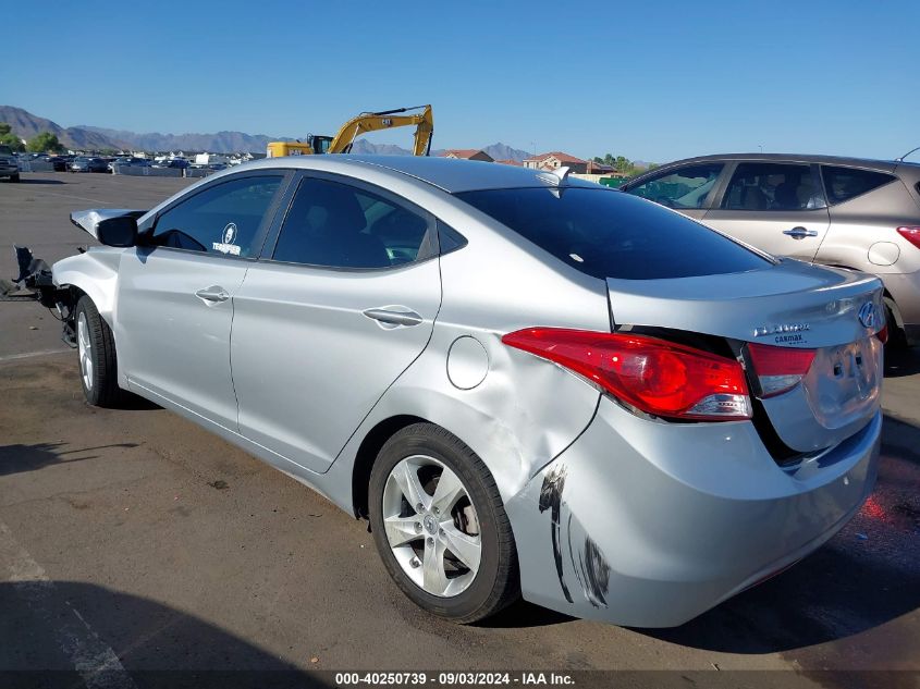 2012 Hyundai Elantra Gls VIN: 5NPDH4AEXCH083326 Lot: 40250739