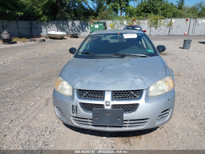 2006 Dodge Stratus Sxt VIN: 1B3AL46T96N160928 Lot: 40250753