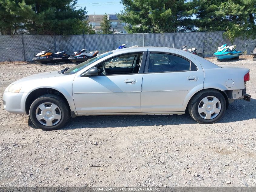 1B3AL46T96N160928 2006 Dodge Stratus Sxt