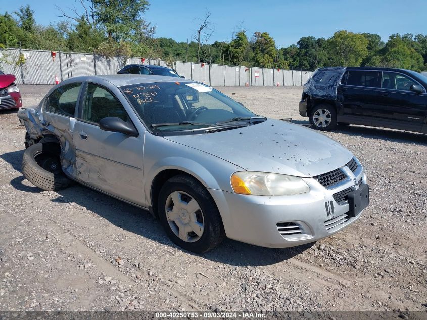 2006 Dodge Stratus Sxt VIN: 1B3AL46T96N160928 Lot: 40250753