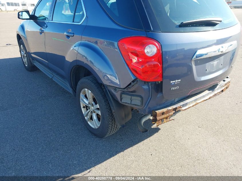 2013 Chevrolet Equinox Ls VIN: 2GNFLCEK0D6222961 Lot: 40250778