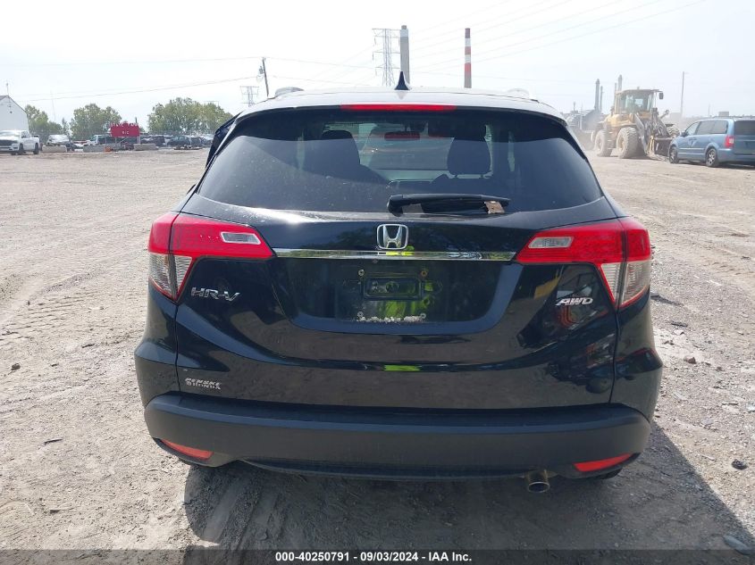 2019 Honda Hr-V Ex VIN: 3CZRU6H51KM734221 Lot: 40250791